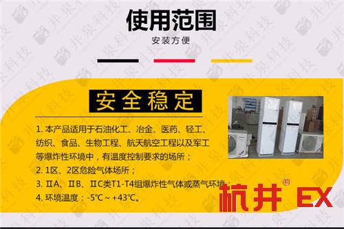 風電蓄電池室防爆空調機案例圖