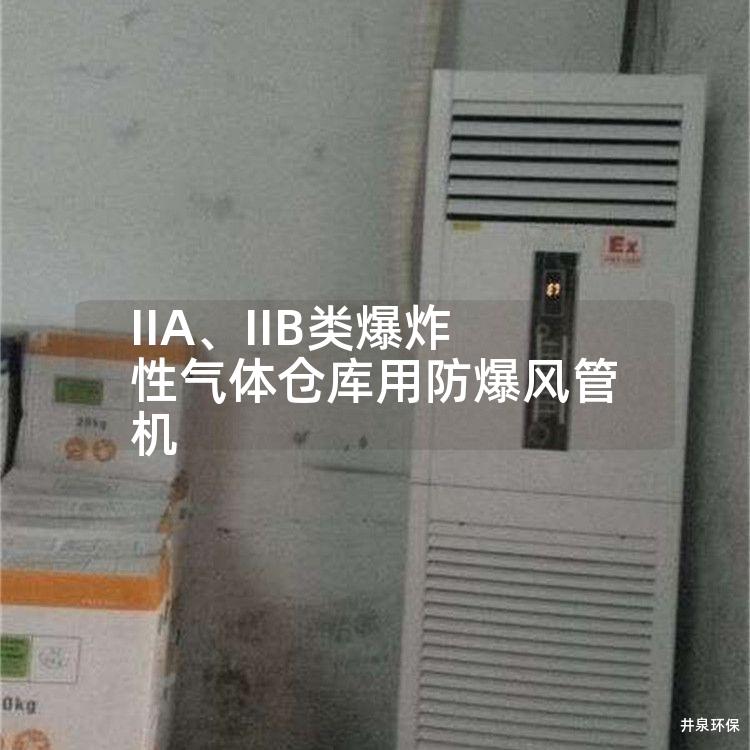 IIA、IIB類爆炸性氣體倉庫用防爆風管機